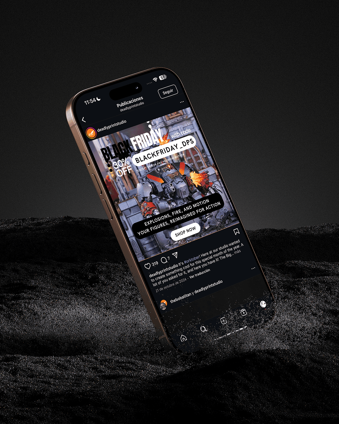 Billber Deadly Print Studio Ads