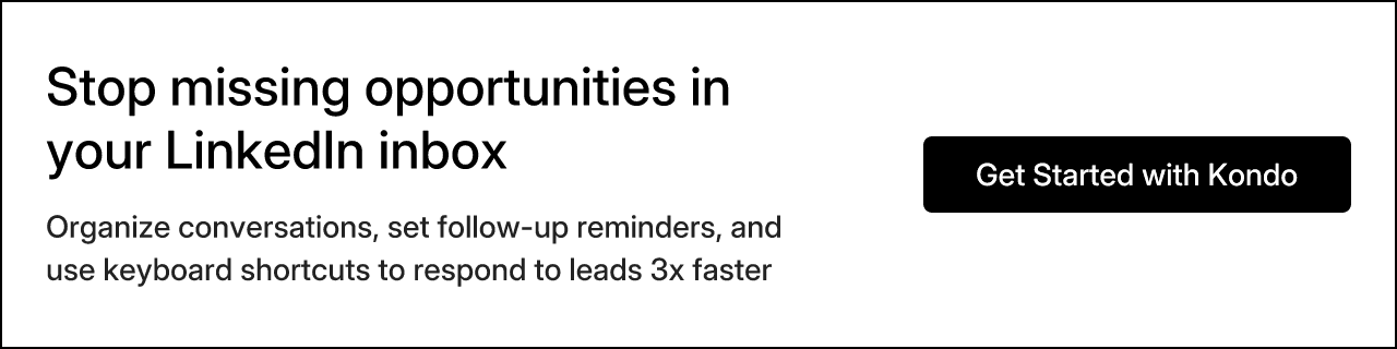 Stop missing opportunities in your LinkedIn inbox