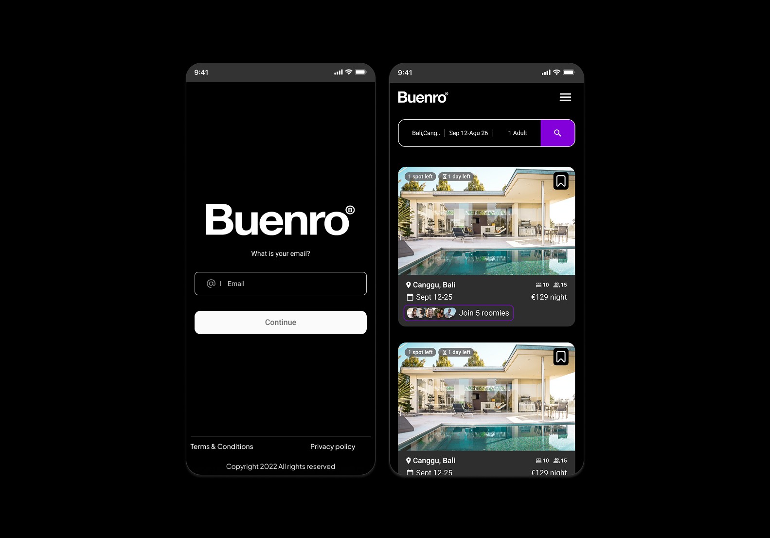 Close-up of two smiling friends with freckles, bright makeup, on a light blue background—joyful, inclusive brand portrait.