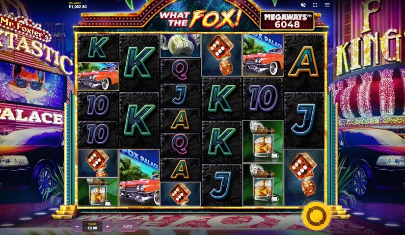 Capture en jeu de What the Fox! Megaways