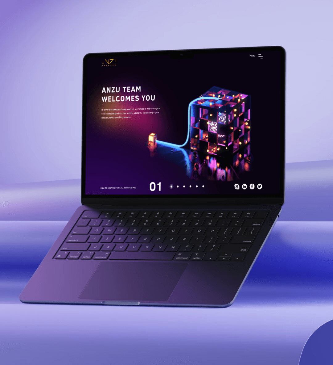 Anzu Pro laptop
