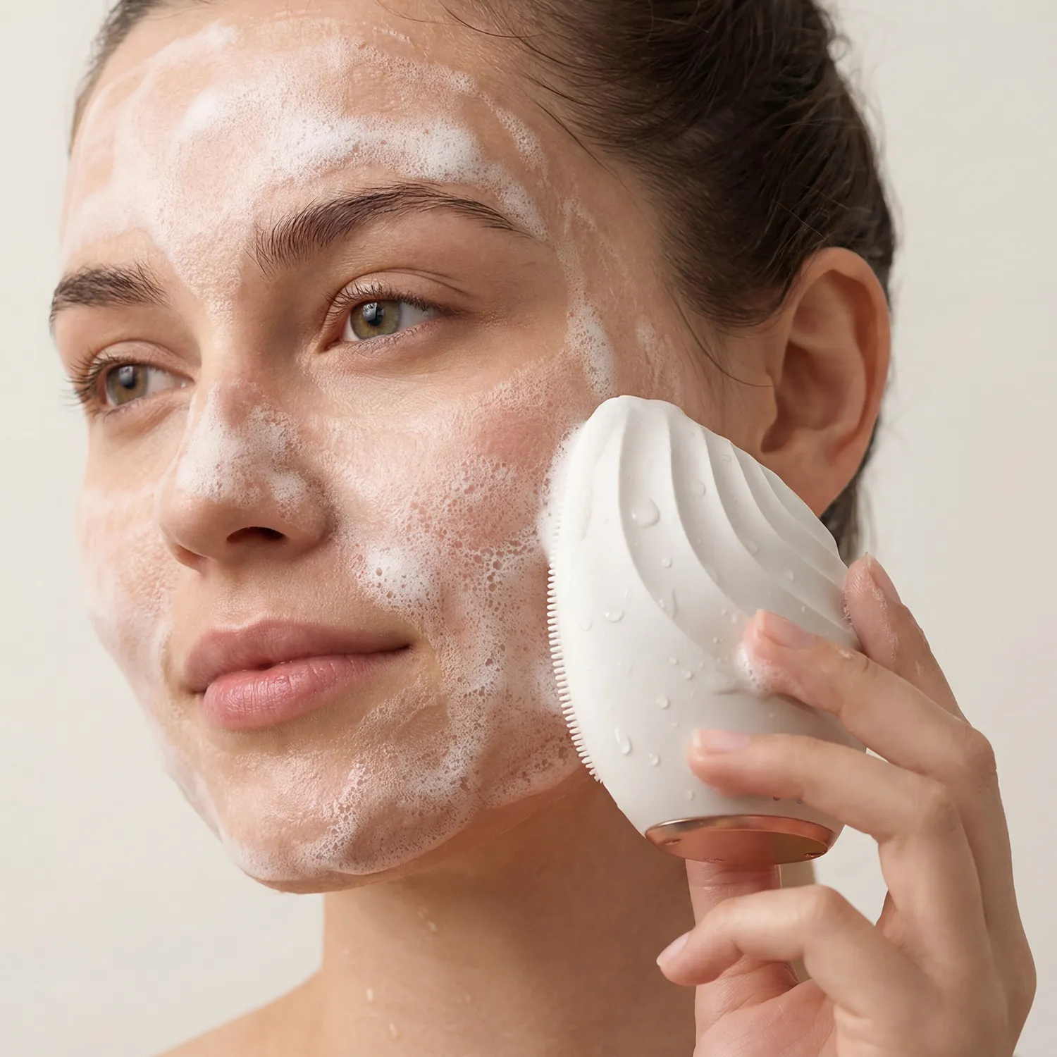 Streetside billboard with flyposters of the Batch.Works brand and illustrations