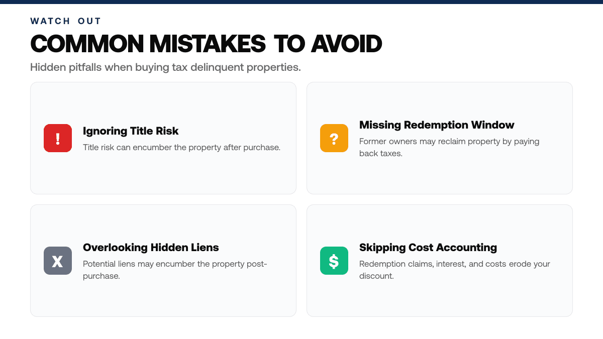 Newport News city, Virginia Tax Delinquent Properties for Sale List — warning-callouts