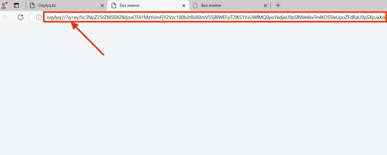 After Clicking “Open in App”, the Application Does Not Launch (Blank Browser Window) — screenshot 3