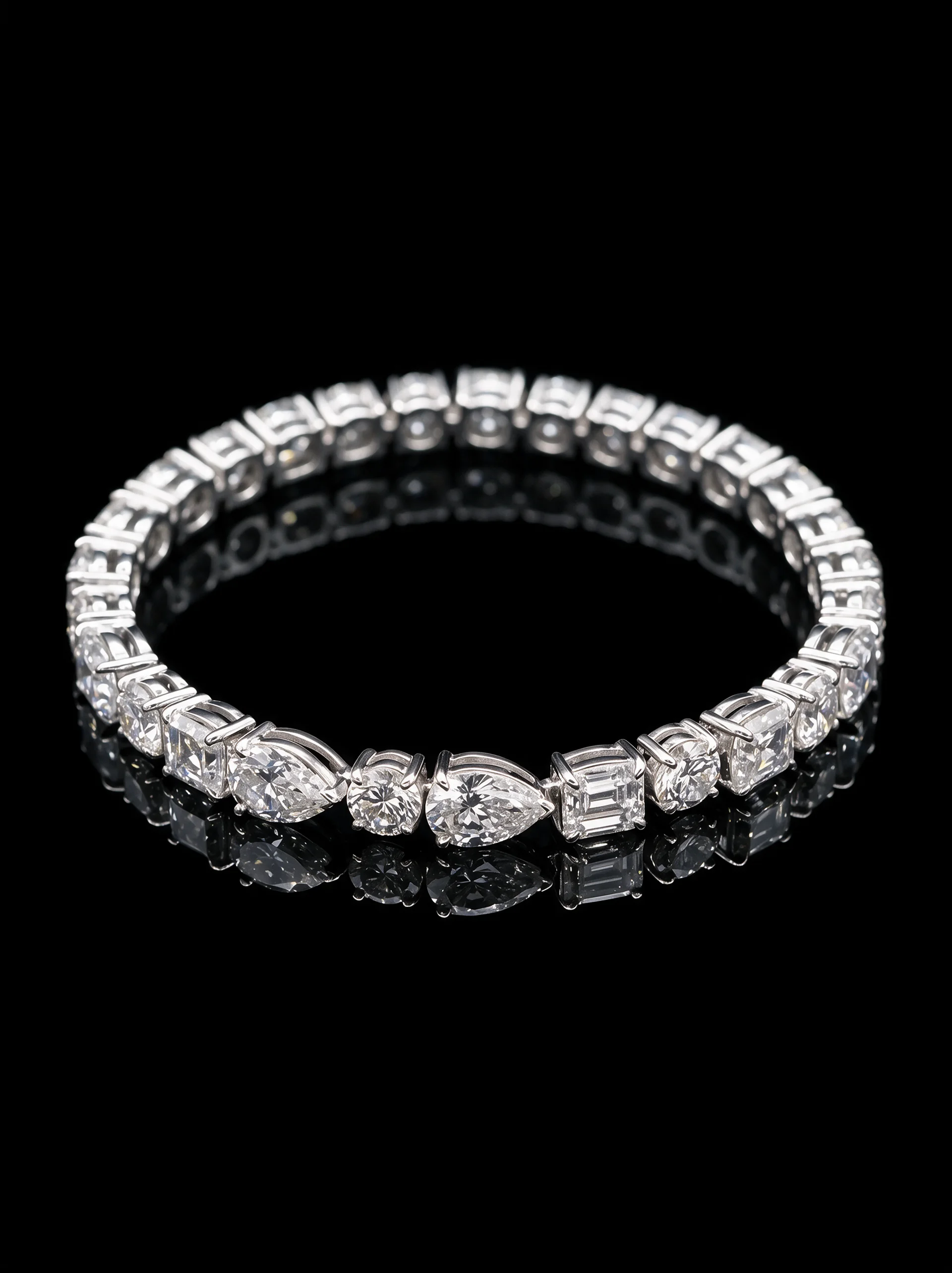 Fancy Tennis Bracelet