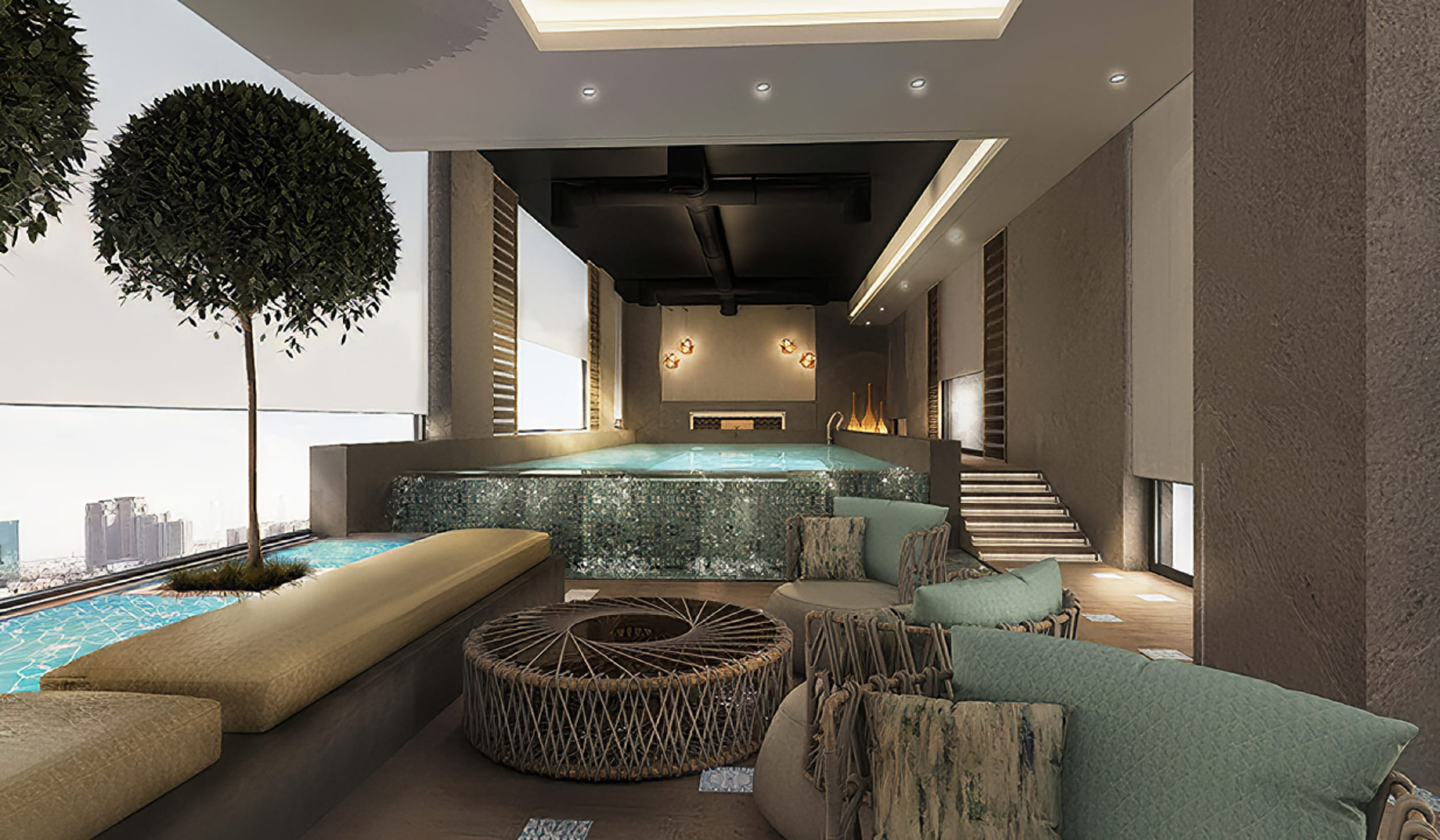 Interior pool