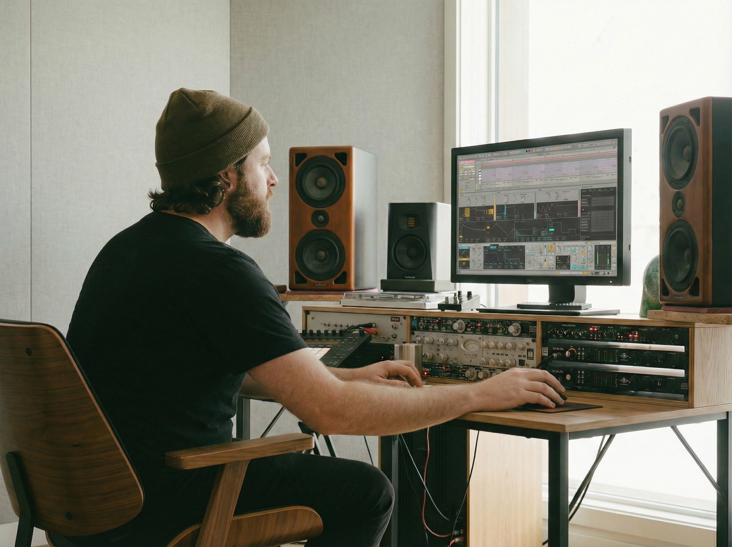 Coastal Scene with Boats