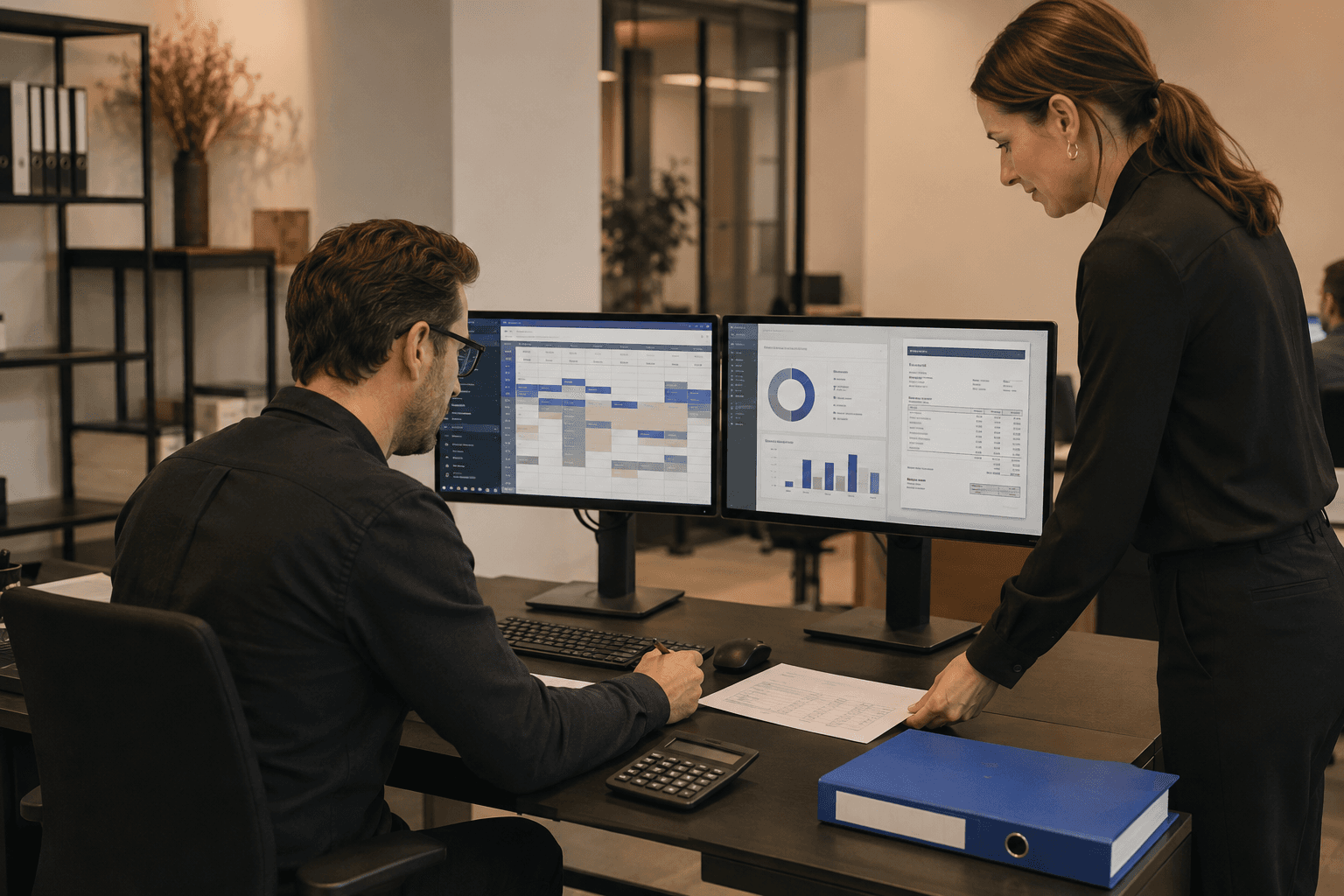 Financial document review