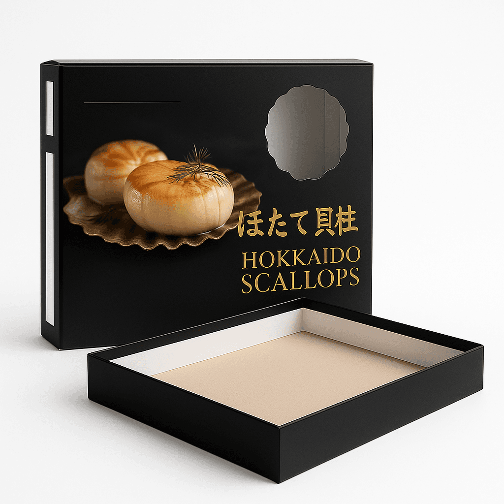 laminated seafood box
