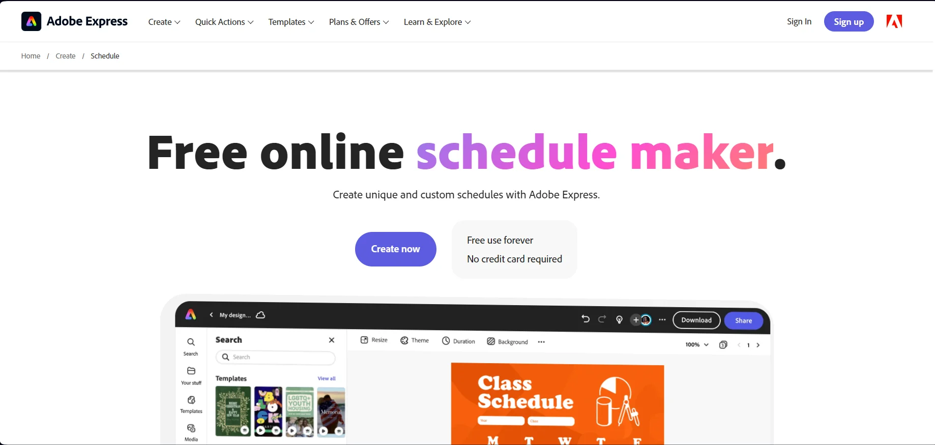 adobe express