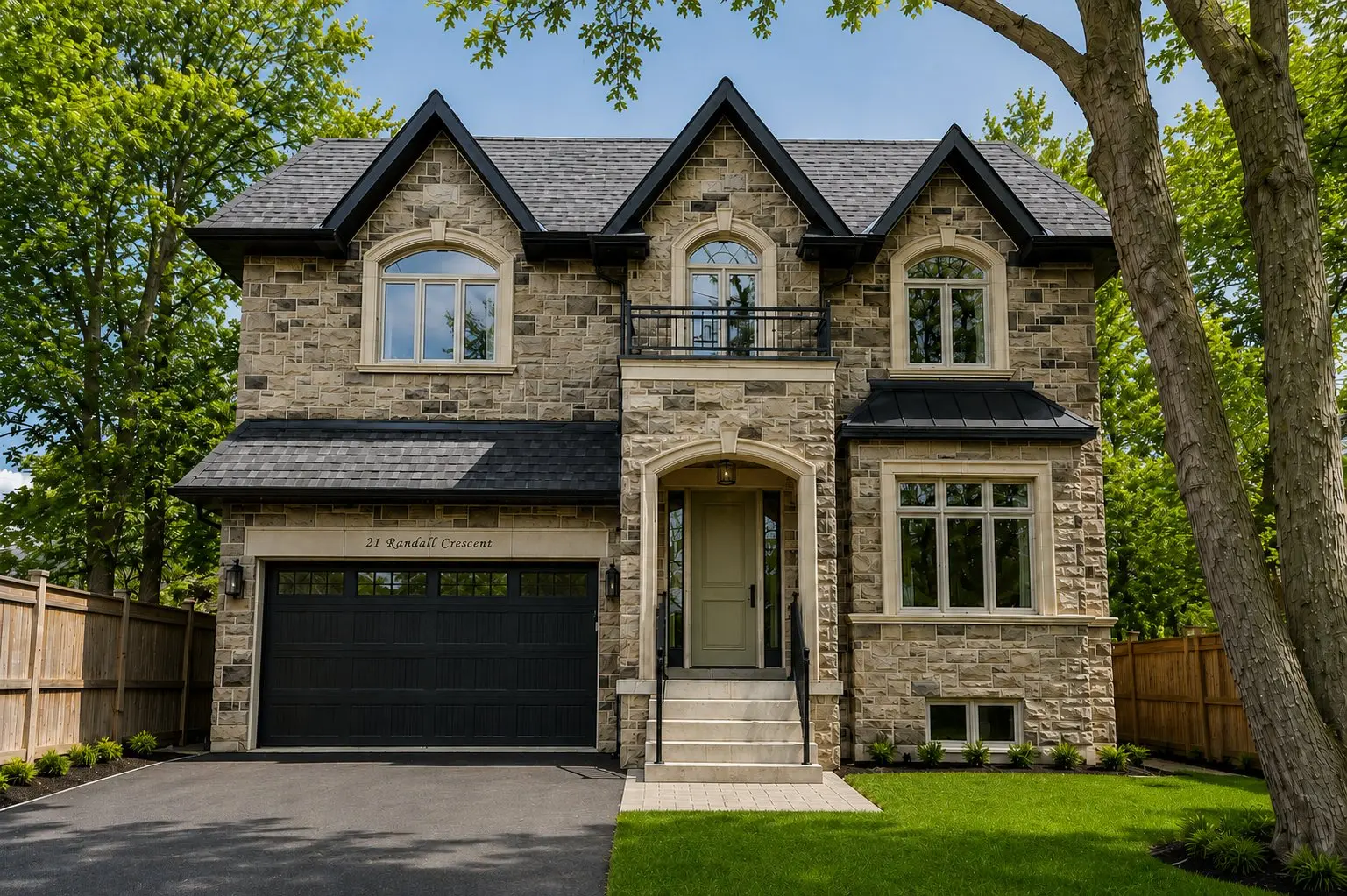 Custom built home on 49' lot in Scarborough's Cliffcrest neighbourhood.