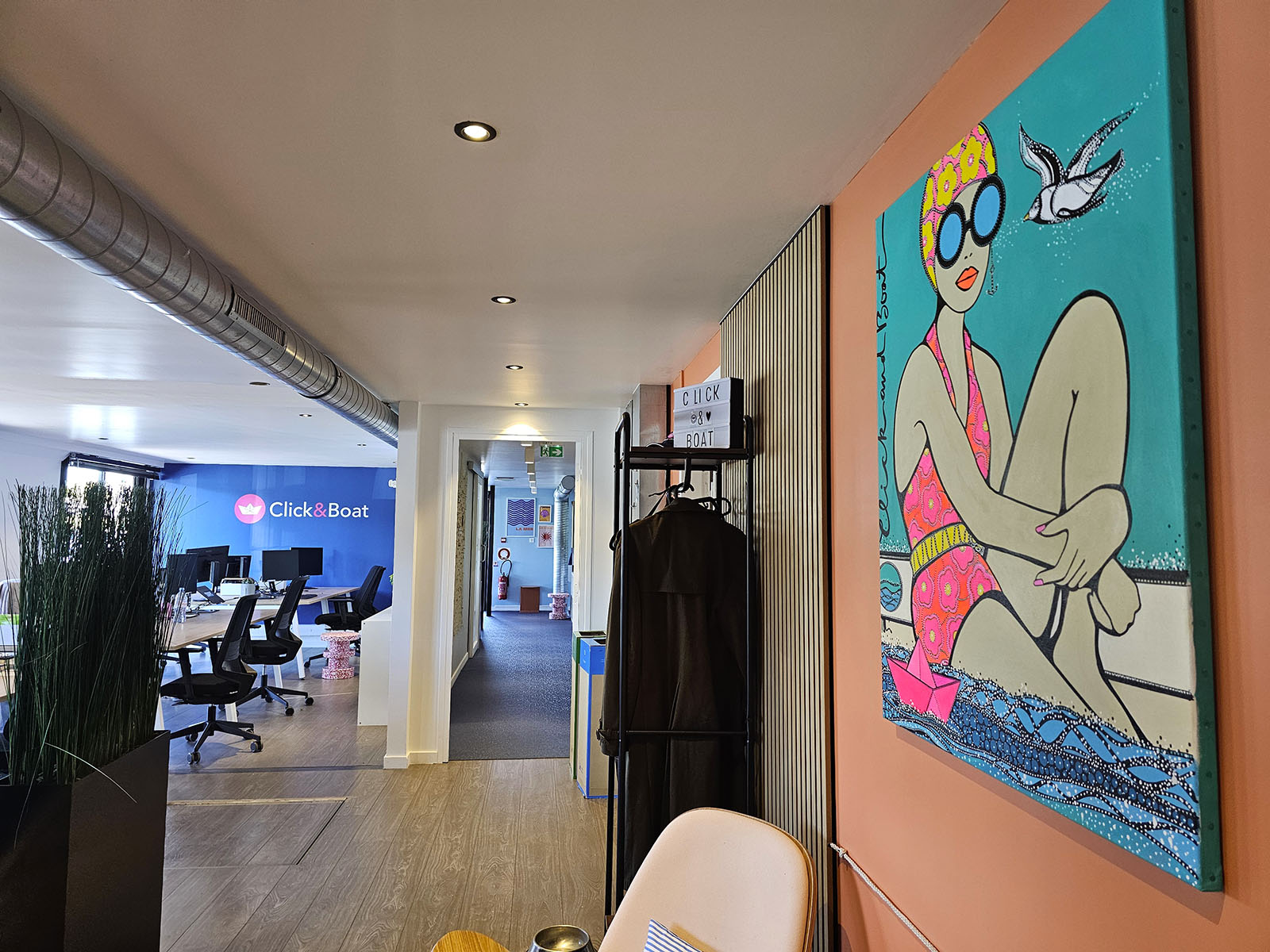 Open space espace de travail