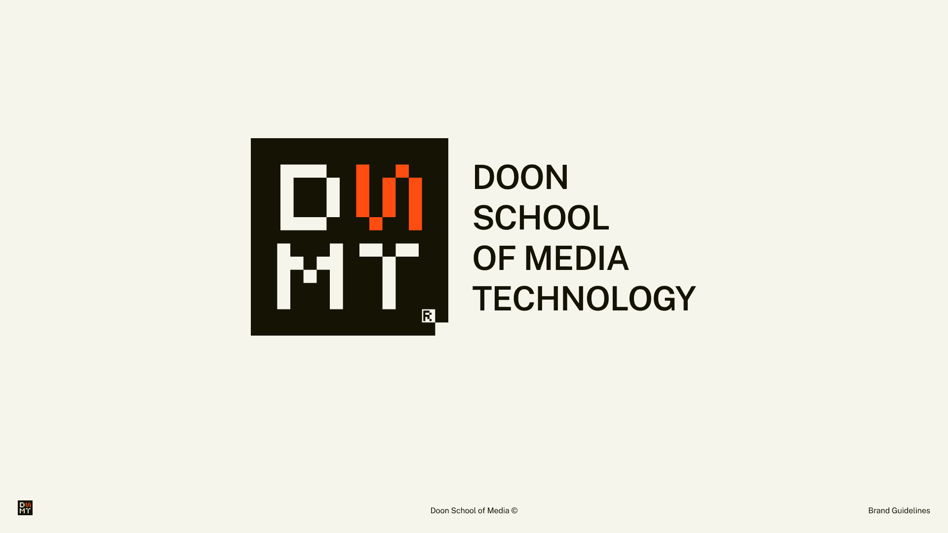 Full brand identity package example: logo variations, icons, and guidelines