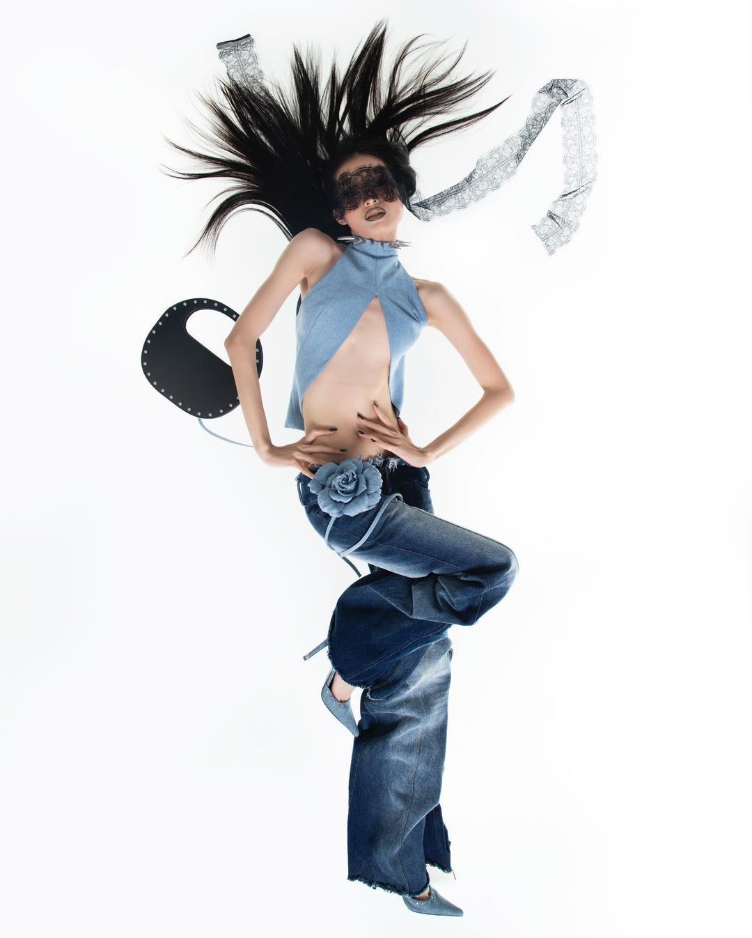 image of man in front a painting