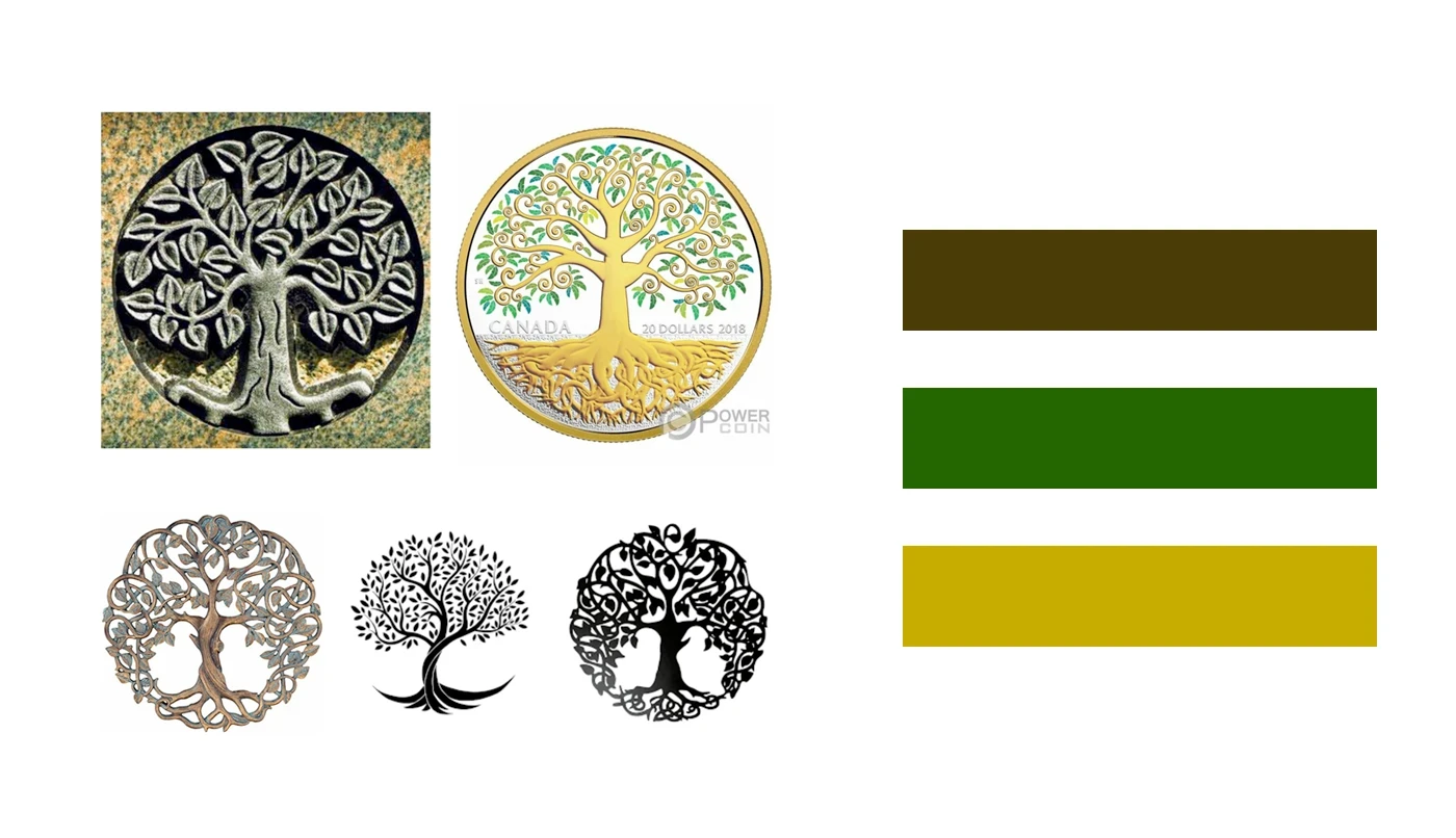 Midgard Greenhouse and Nursery visual identity system