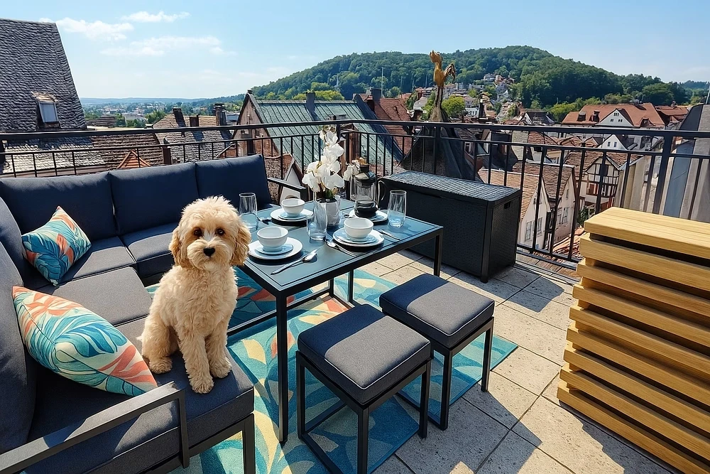 Balcón de un Alojamiento Acogedor