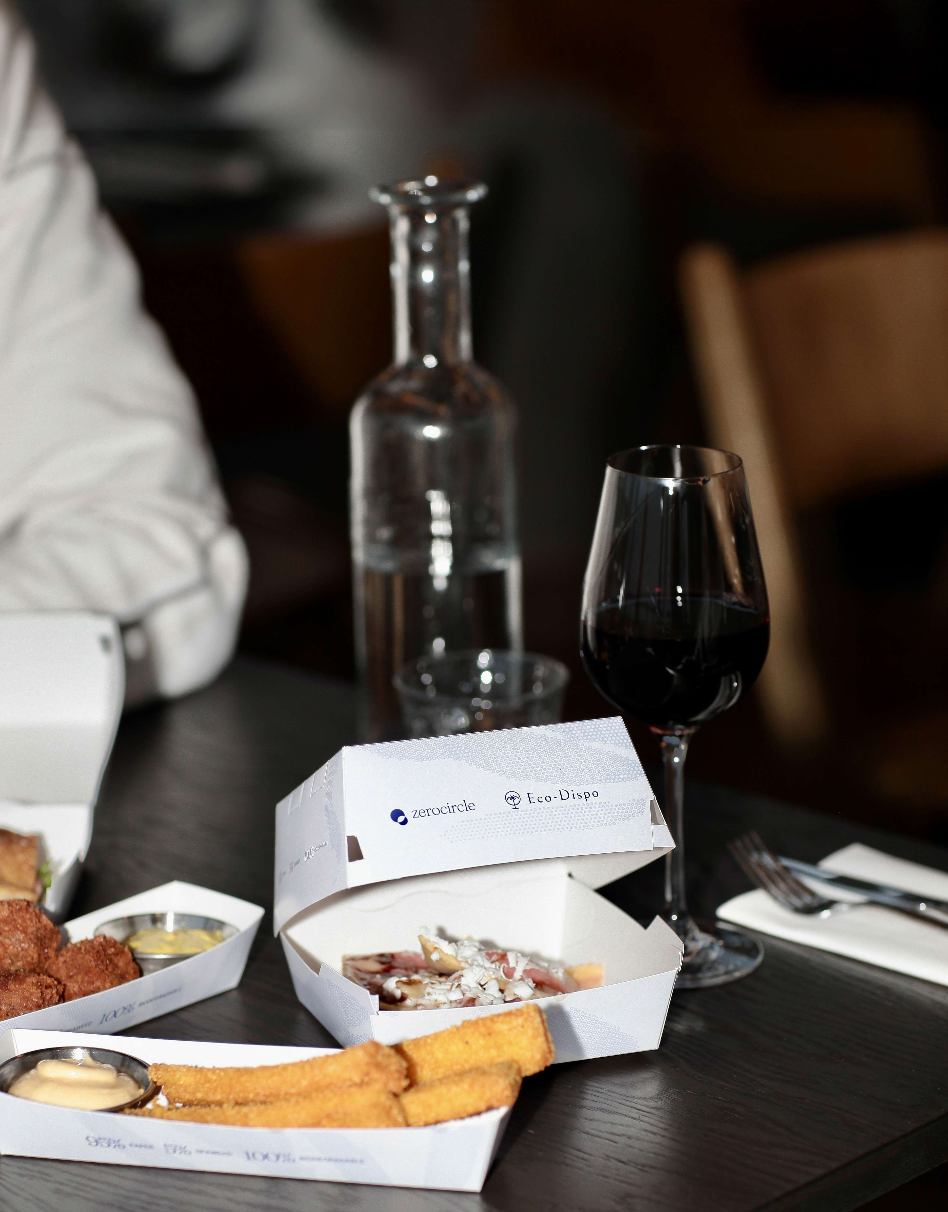 Colorful oval shapes arranged on a grid