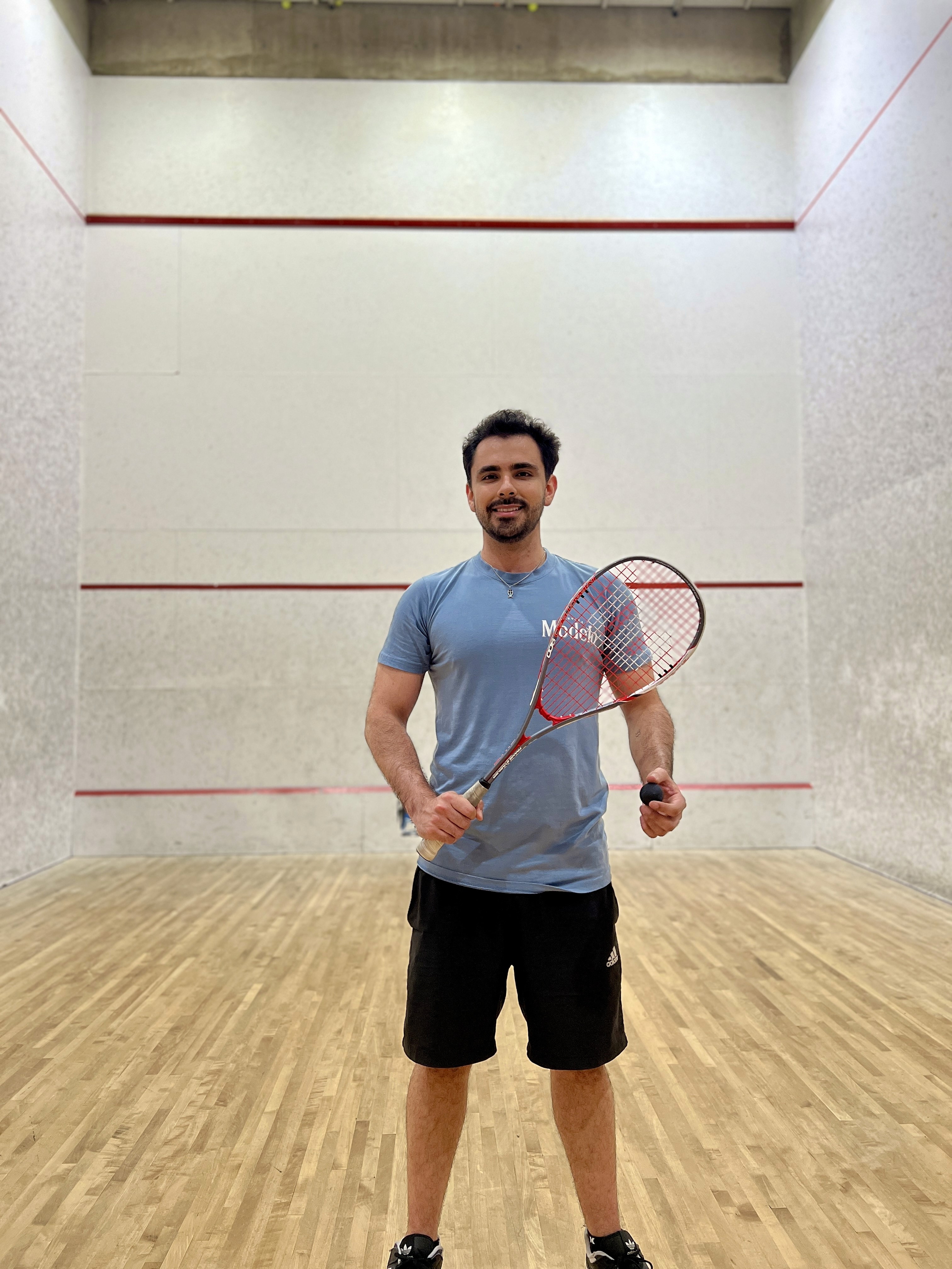 a person wearing a baseball cap