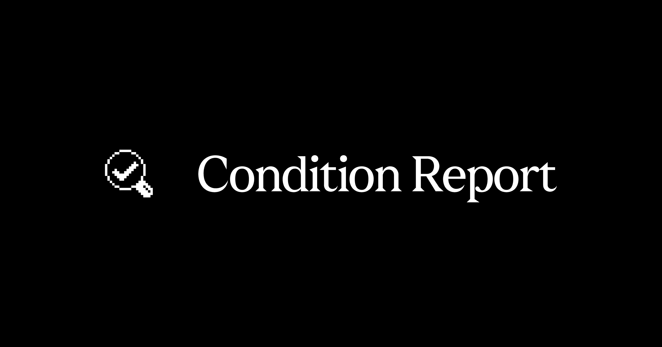 Art condition report article image with loop for art collectors
