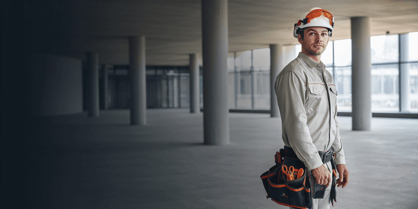 elektricien bezig met een groepenkast