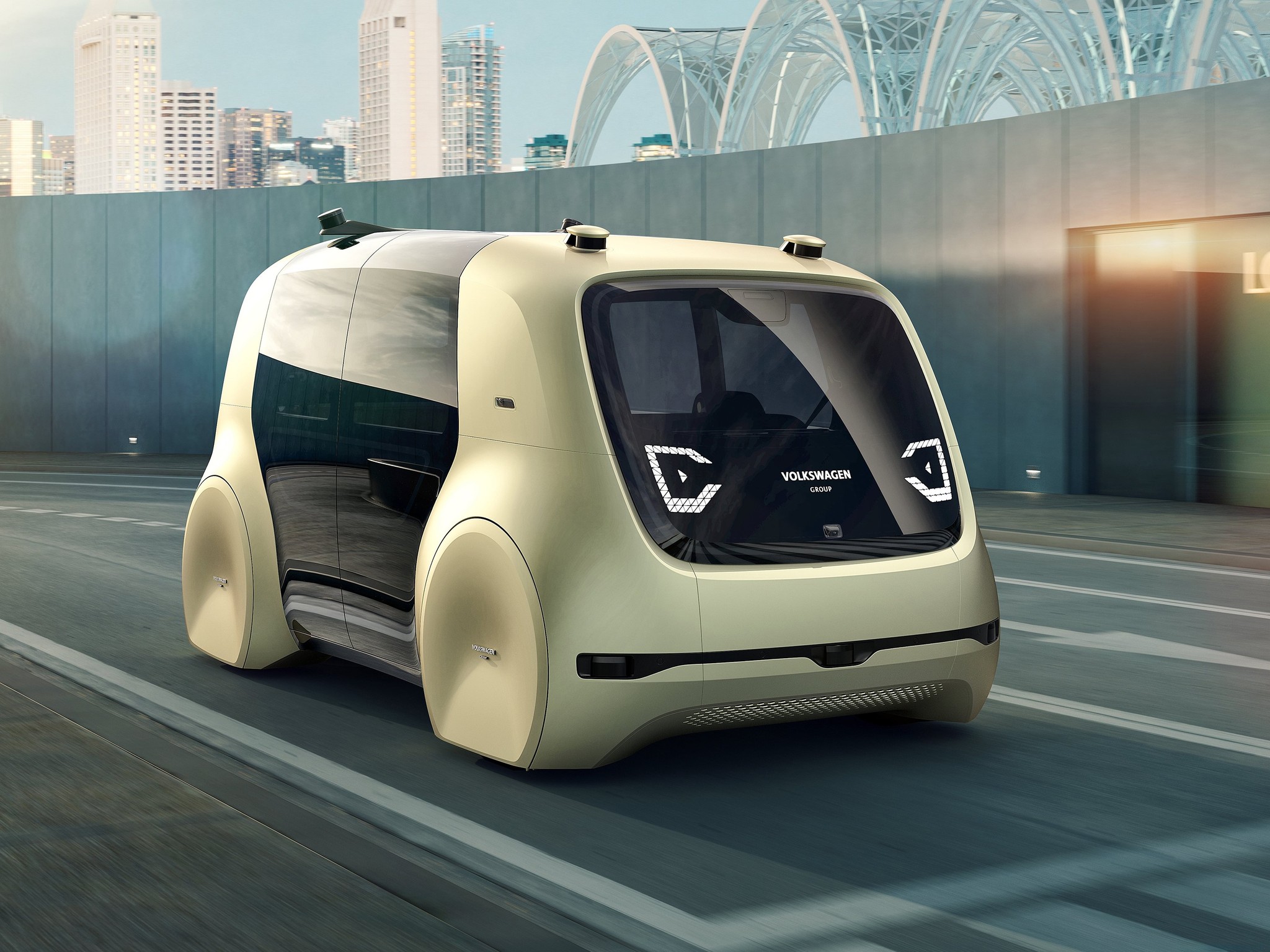 Image of the autonomous Sedric concept car
