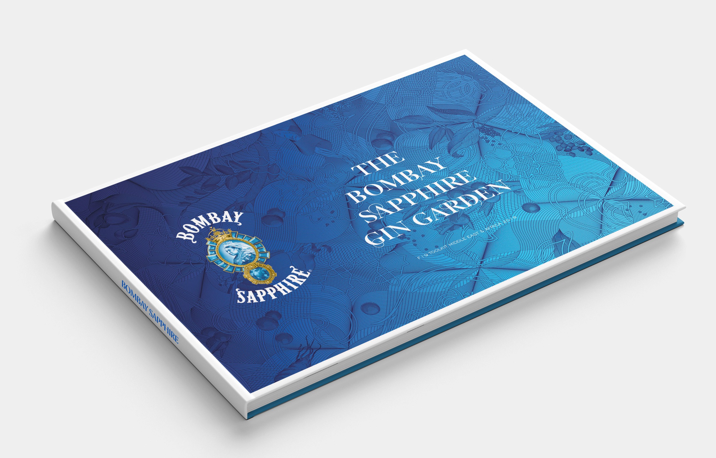 Black and white wave