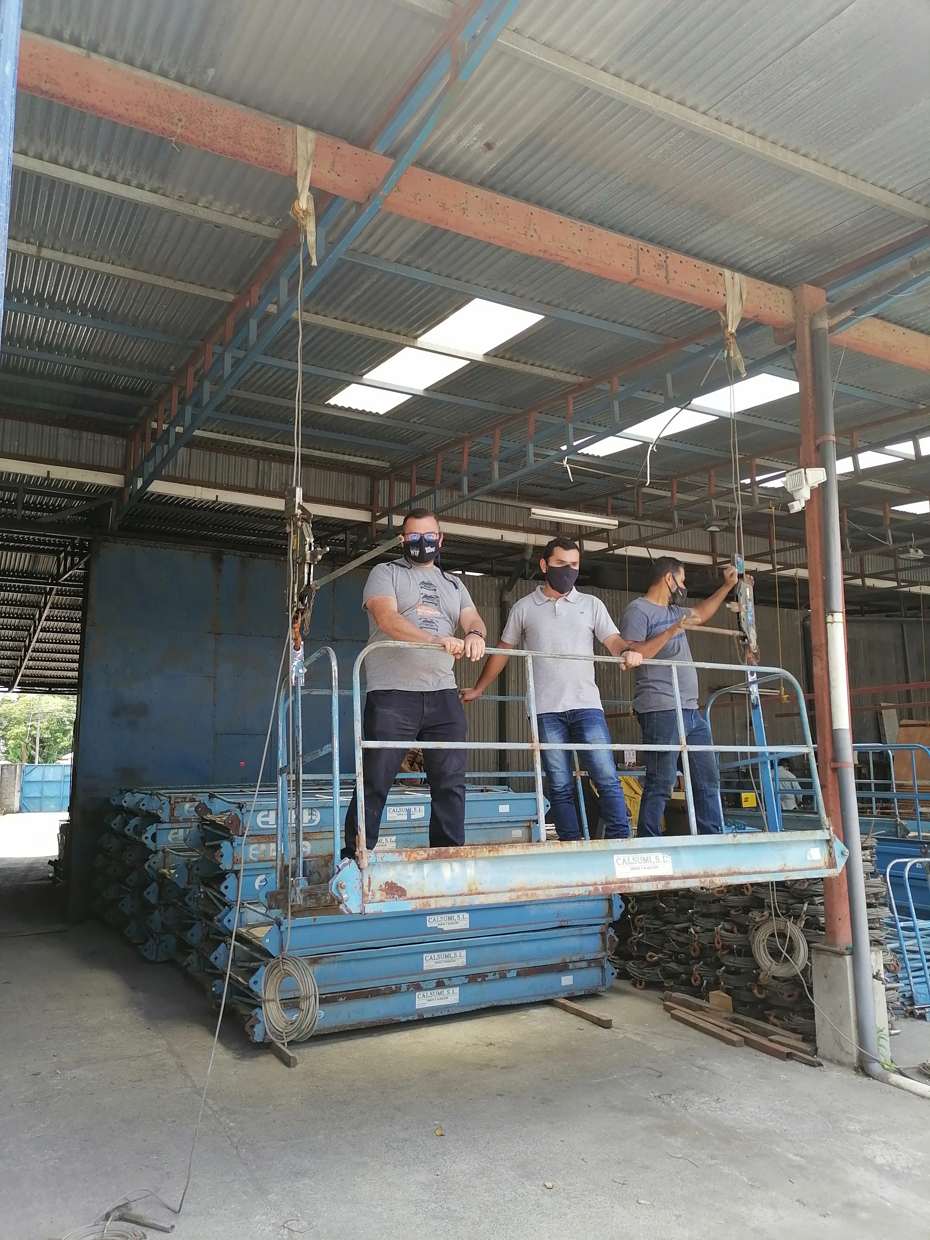 Compromiso total de Barmo Equipos con la seguridad y eficiencia en cada proyecto.