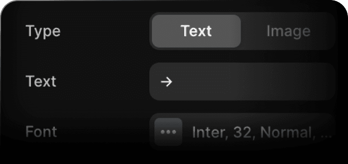 arrow dynamics framer interface of layout controls