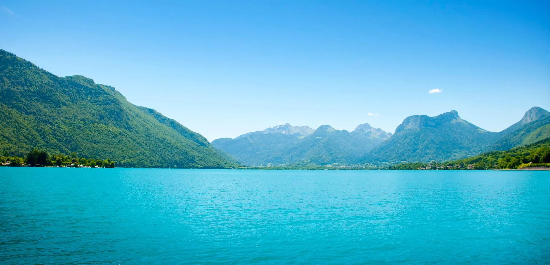 Vue du lac d'Annecy