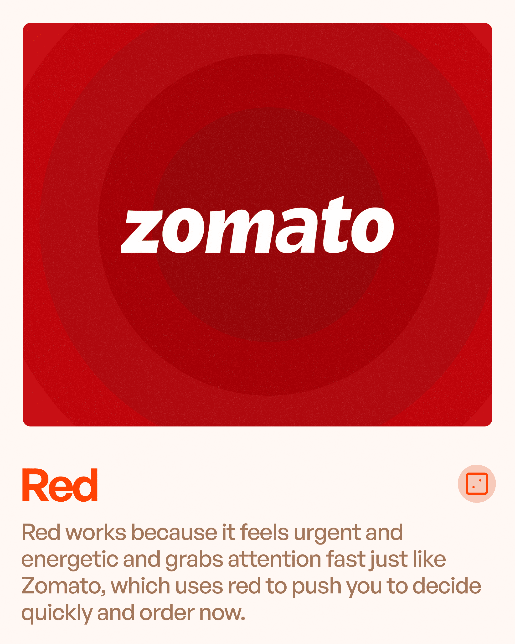 Red brand color user cases explained