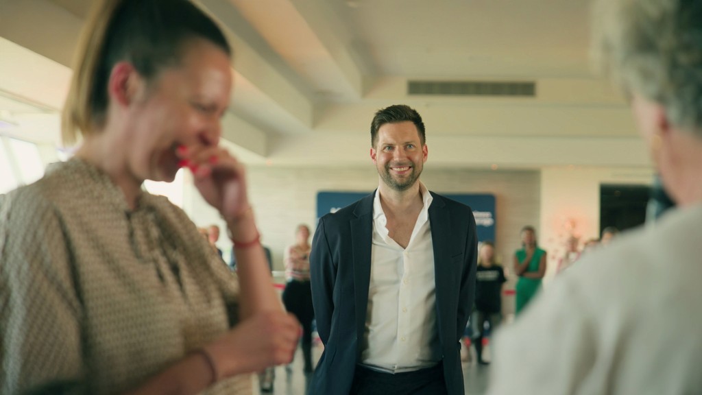 Jérémie Vanopdenbosche lors du Business Entourage Summut 2024