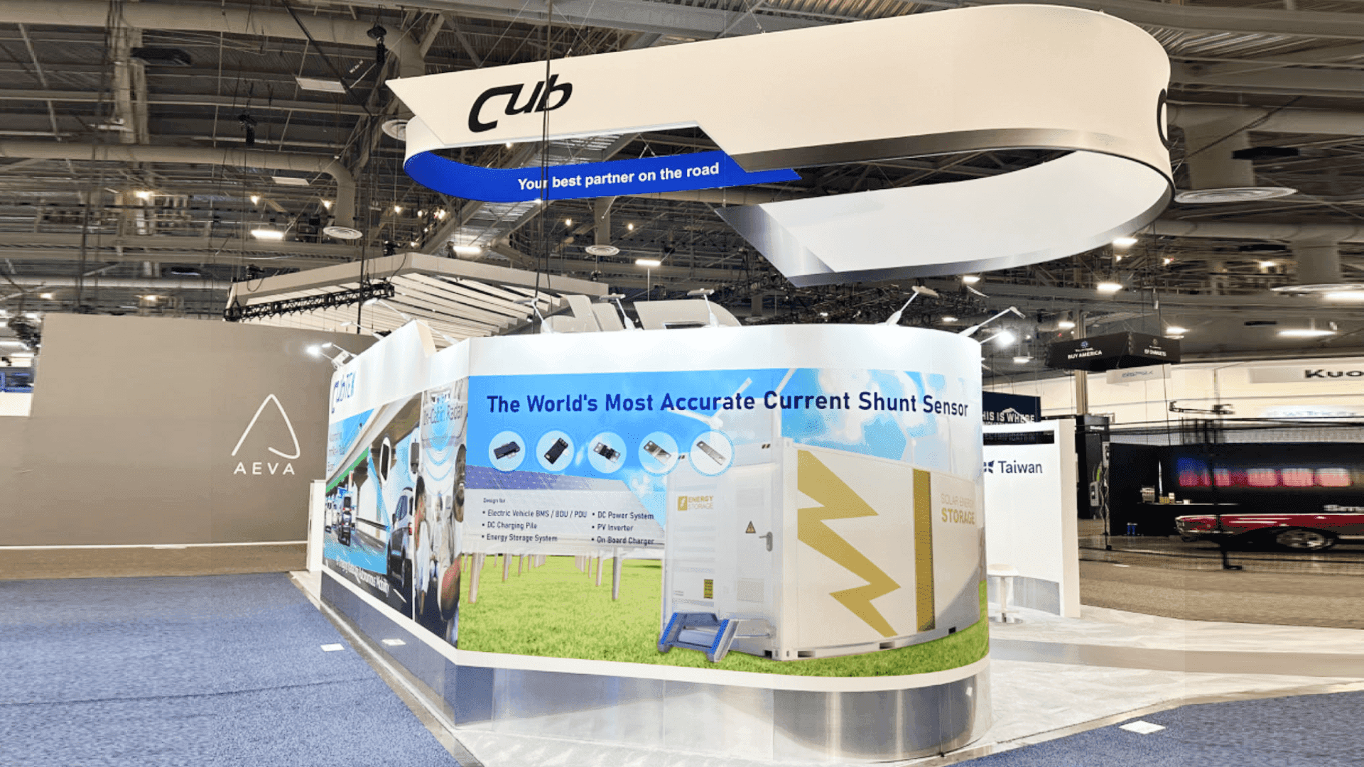 20x30 CES interactive product demo booth layout with screen wall, demo stations, and visitor flow