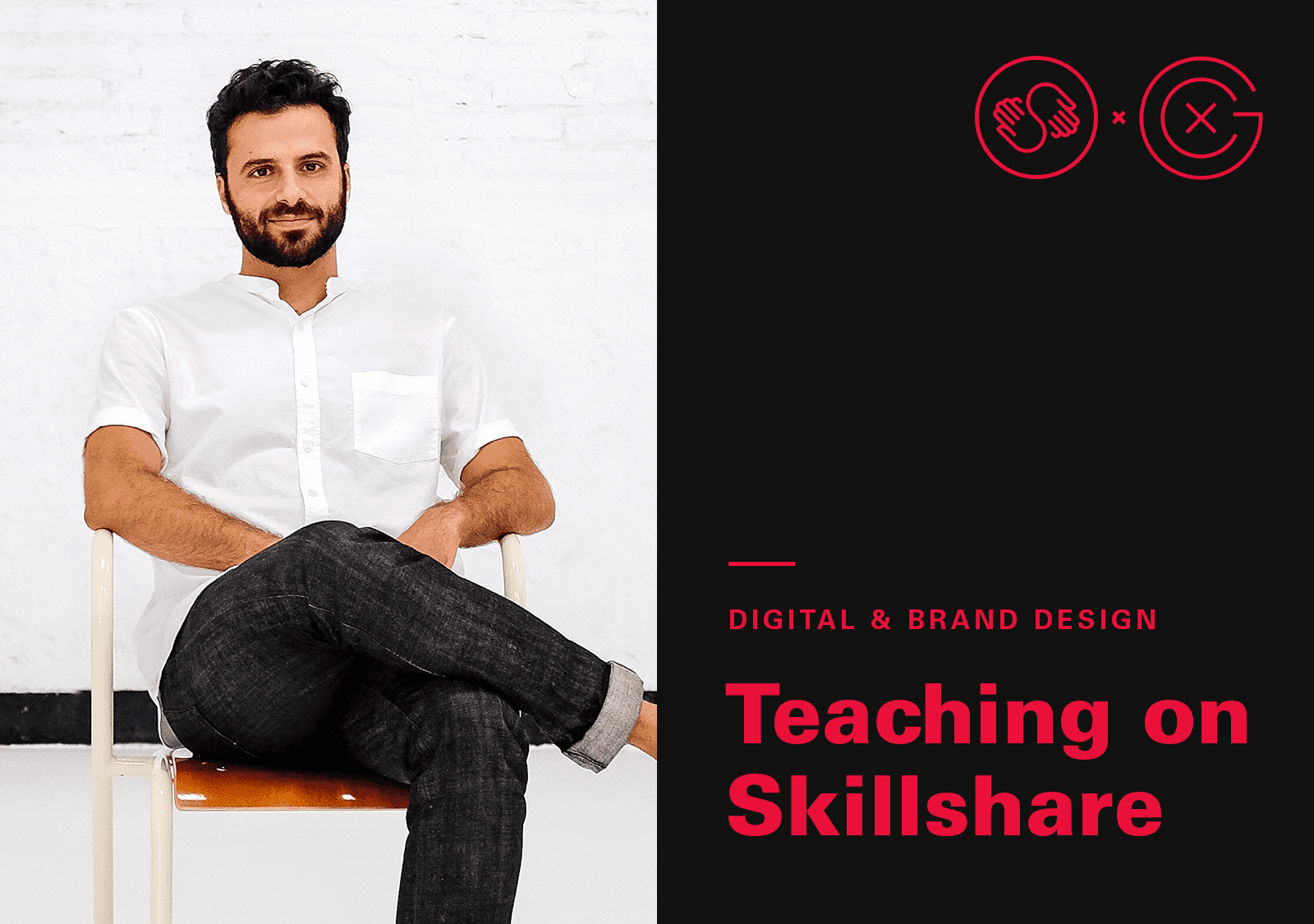 Xavier Cussó - Skillshare class branding and web design.