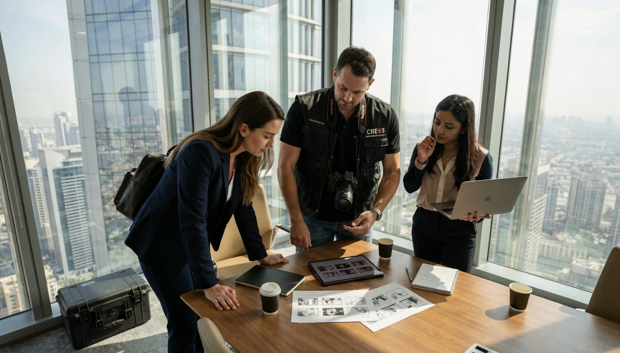Corporate promotional video production