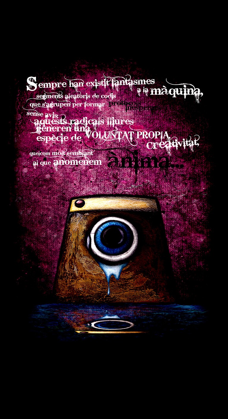 Rentadora, il·lustració amb text