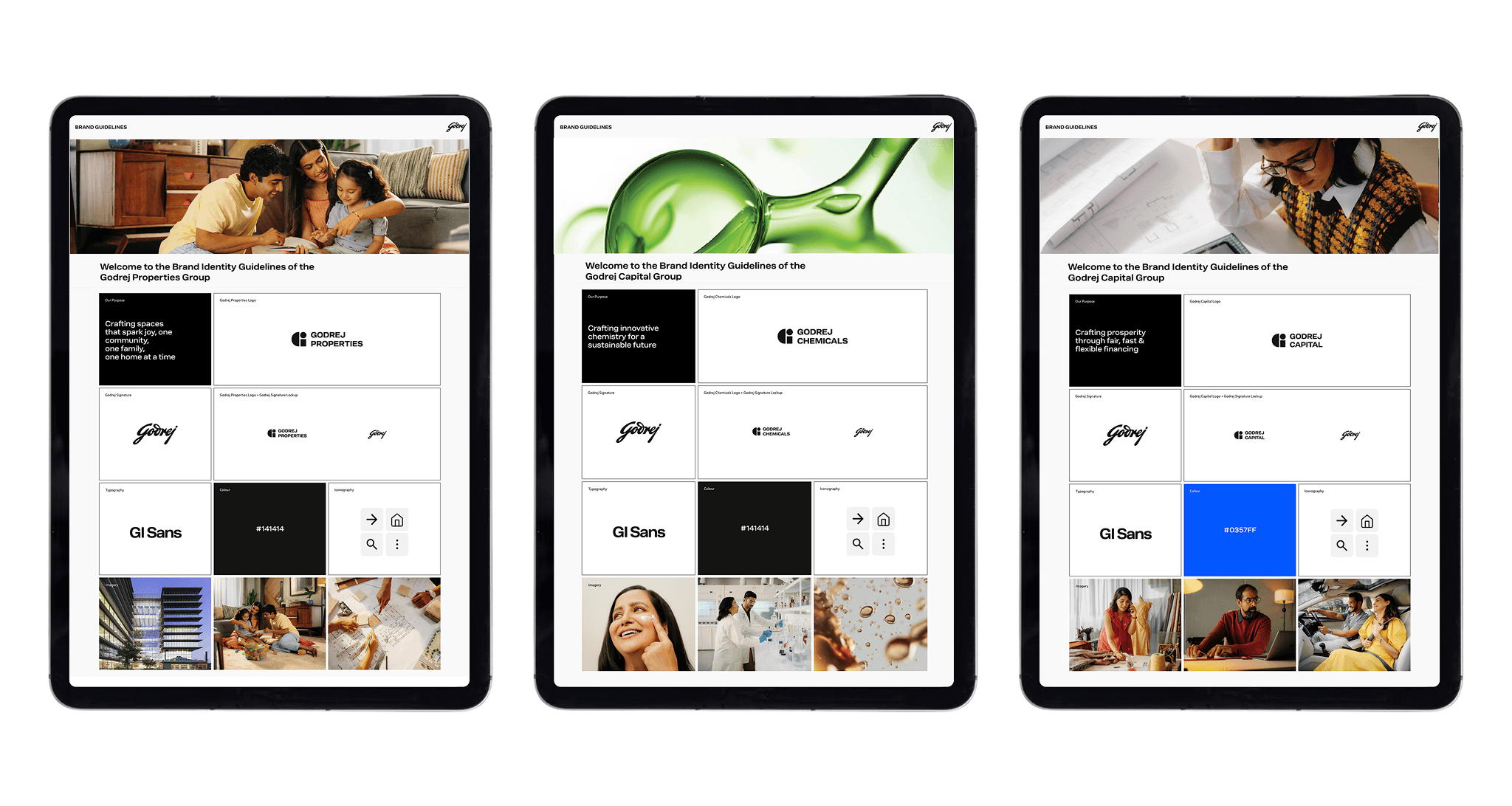 Brand guidelines for Godrej Industries