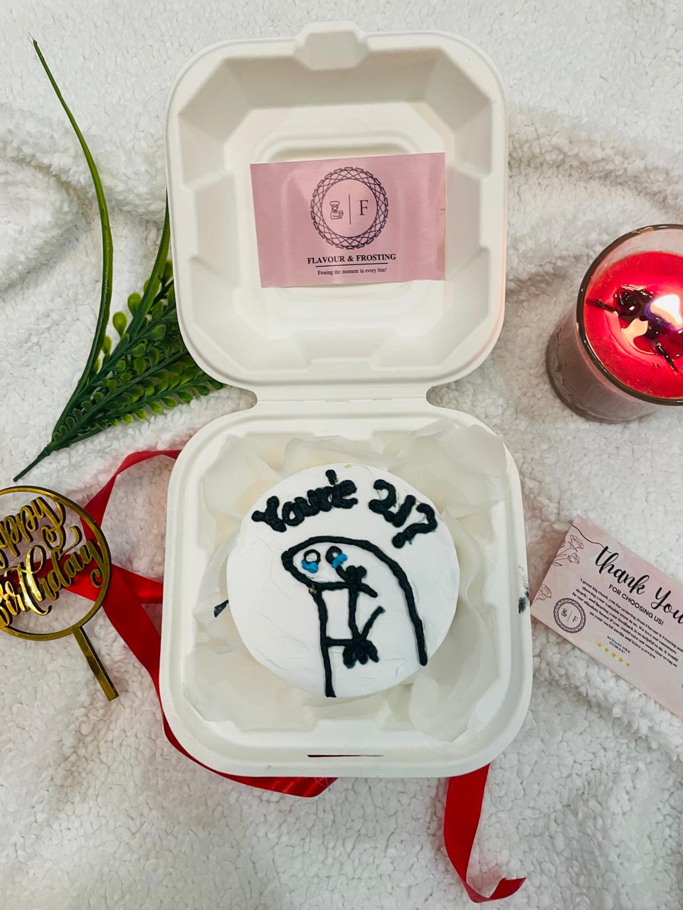 Woman Look Into The Camera