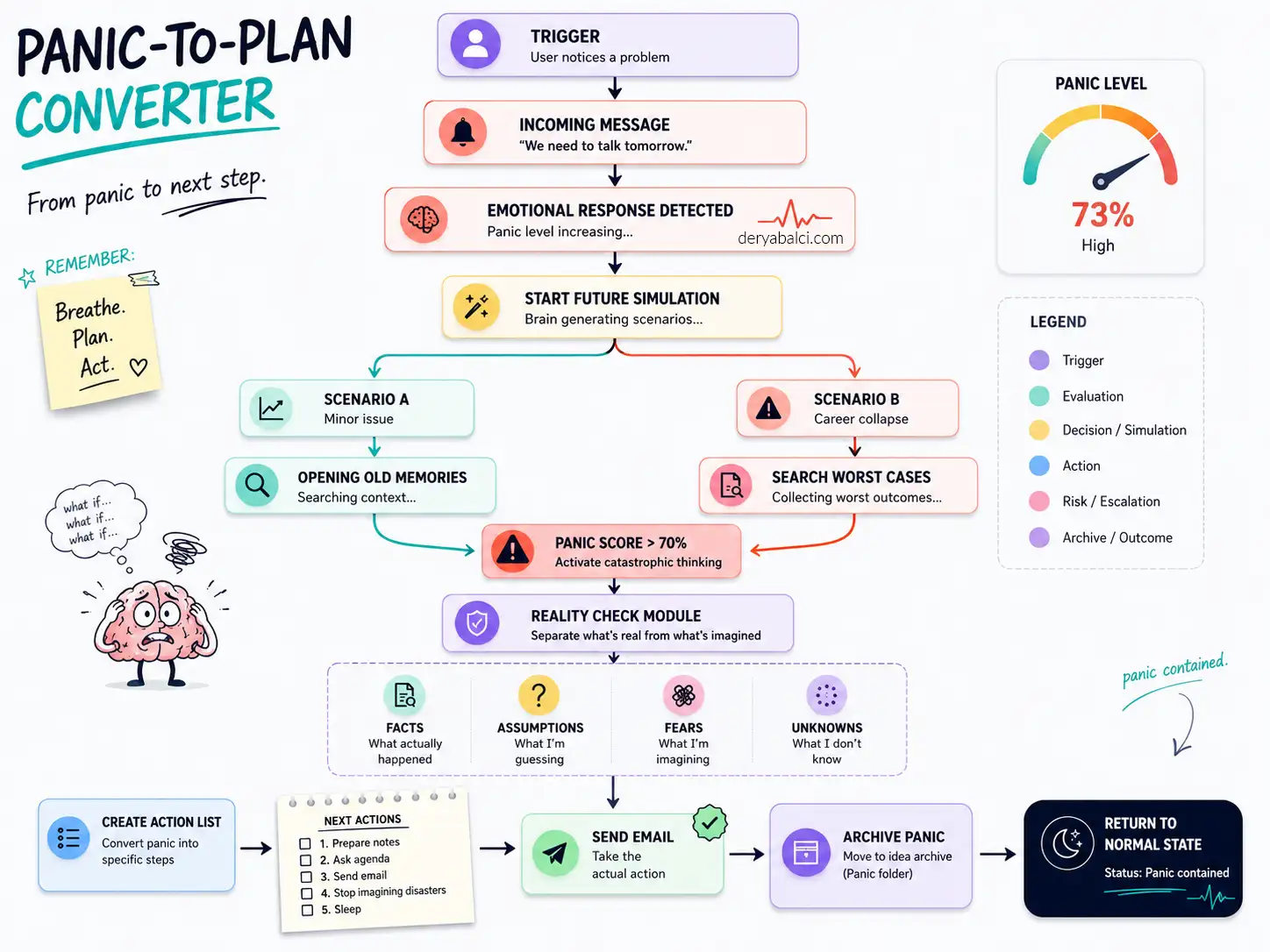 Panic-to-Plan Converter