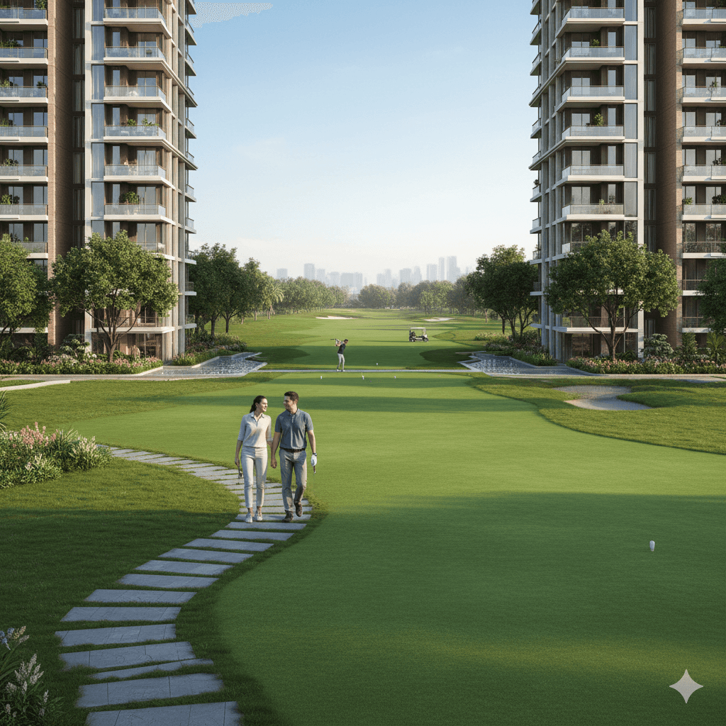 apartment golf course view Sector 128 Noida Expressway