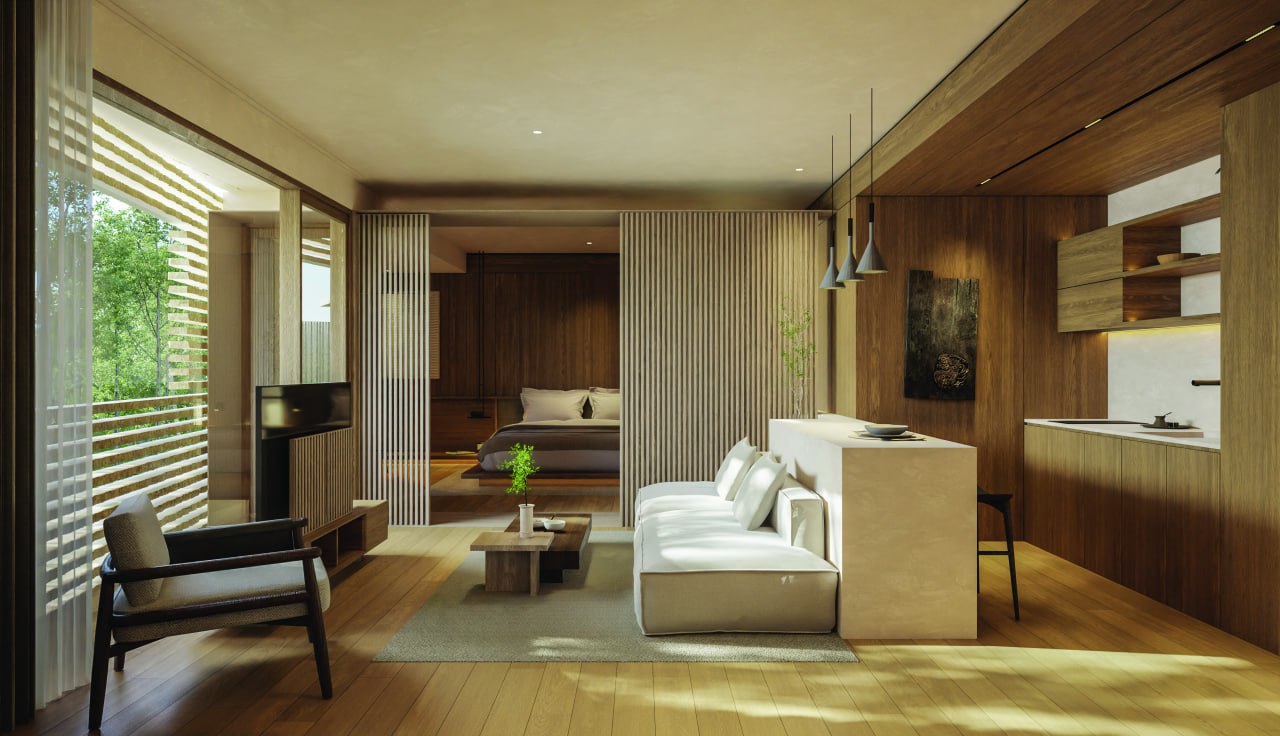 4-bedroom villa with rice field views in Kaba Kaba