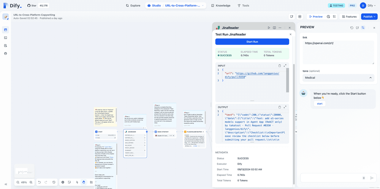 Web Scraping Node