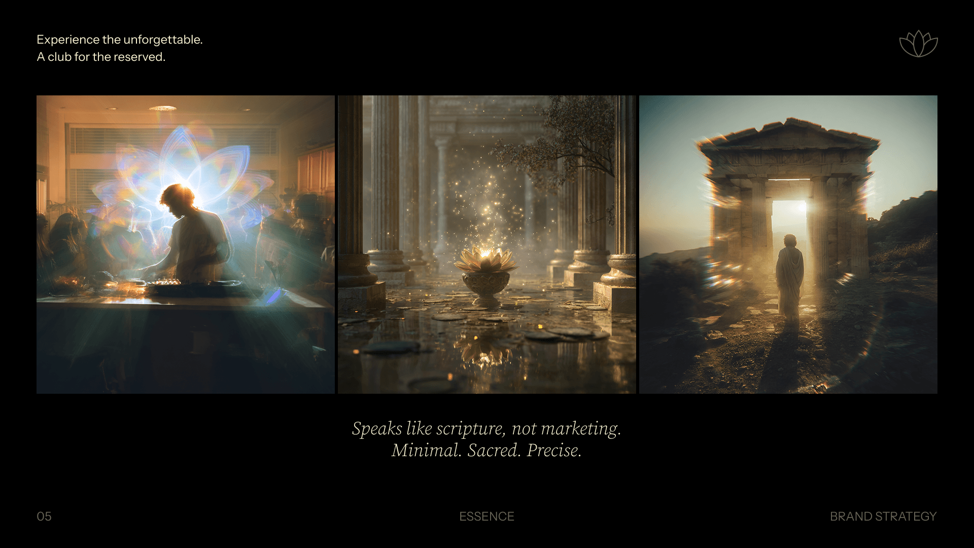 Dark mode Framer landing page with bold typography and brand colors