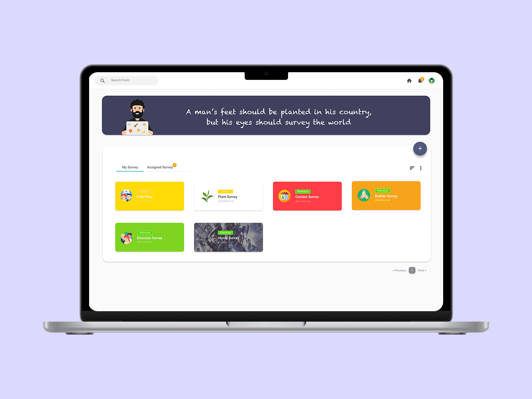 App Homepage