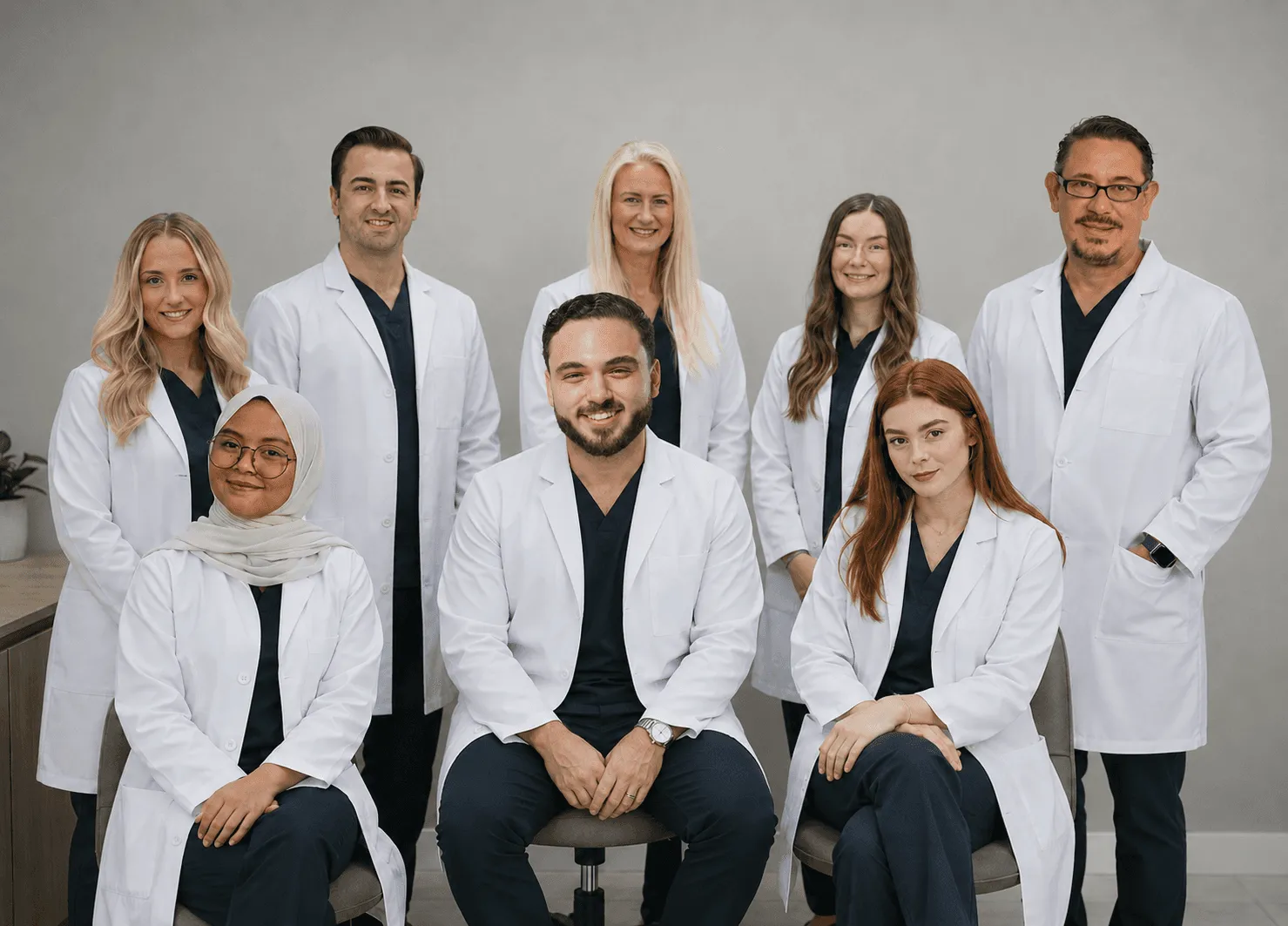 Dentists team