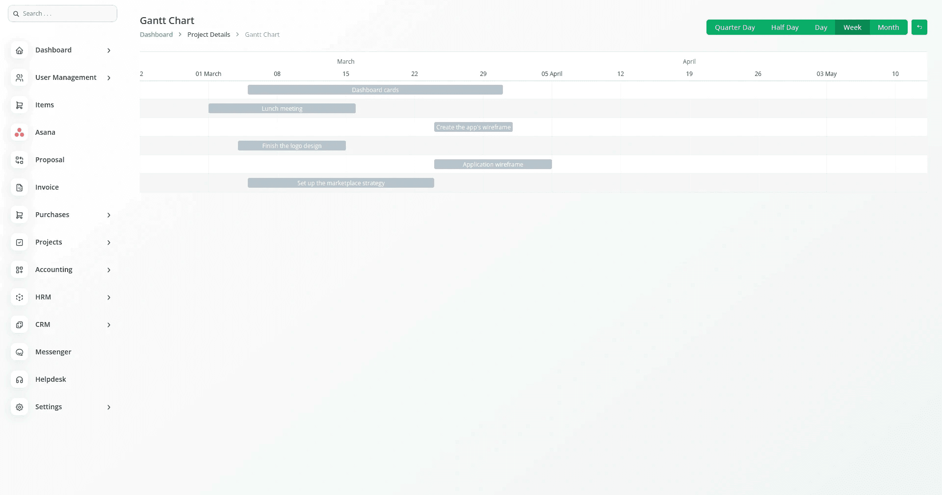 Asana Project Management module image