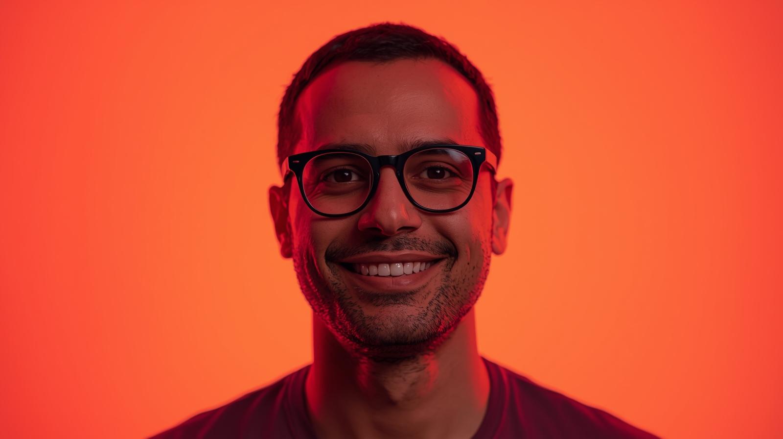 man wearing blue dress shirt