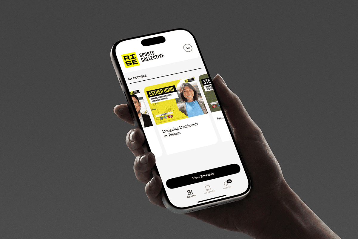 rise sports collective dashboard