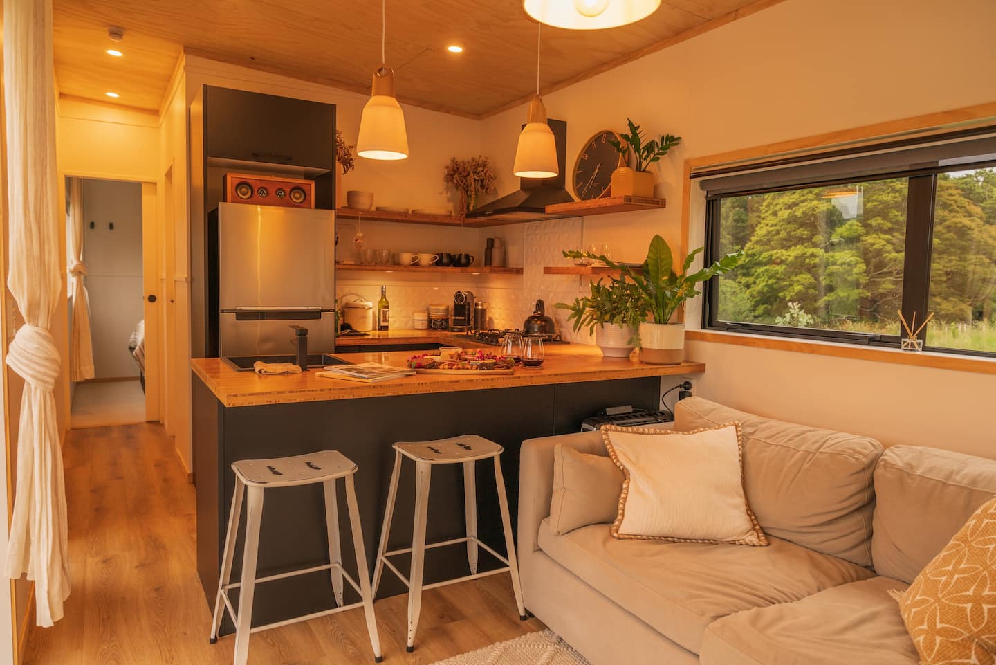 Ranagataua Kowhai Tiny Home - Interior