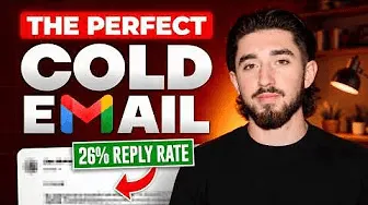 The perfect cold email thumbnail 