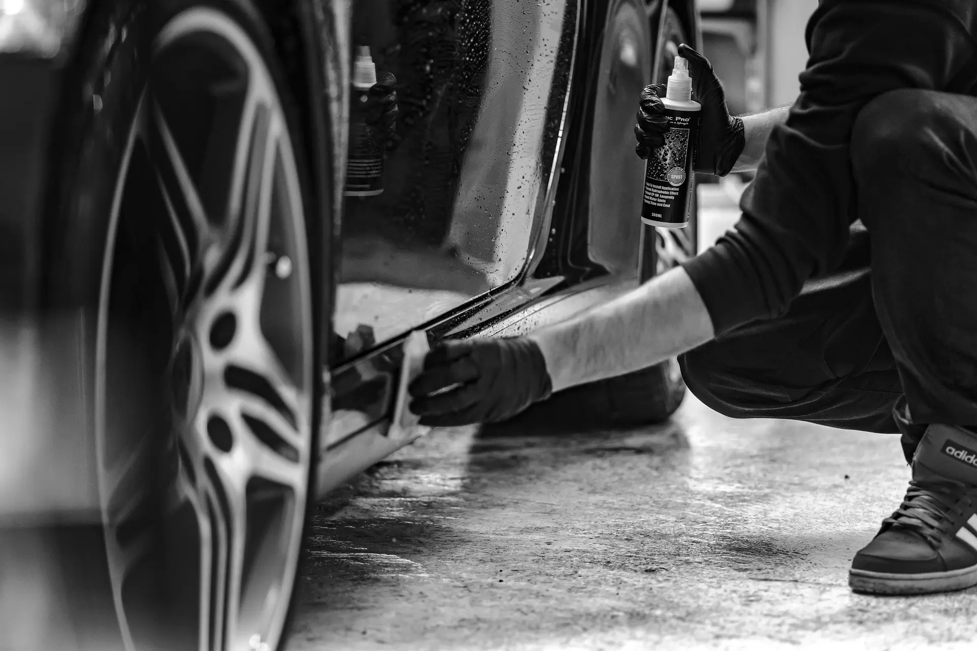 Clay bar treatment